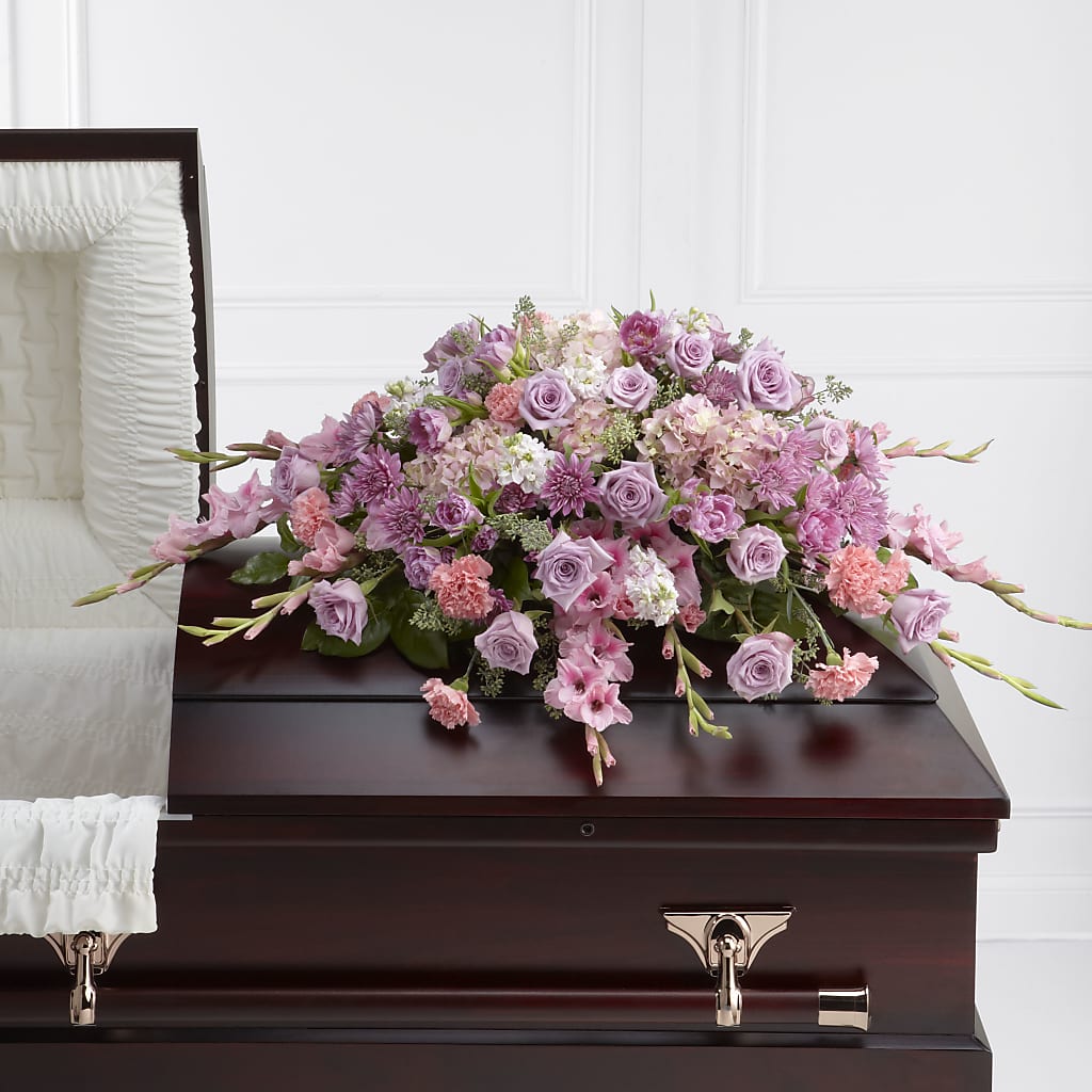 Immorata Casket Spray – Panda Flowers Canada Inc, Calgary AB
