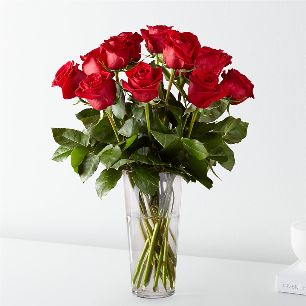 Long Stem Red Rose Bouquet –  Panda Flowers Canada Inc, Calgary AB