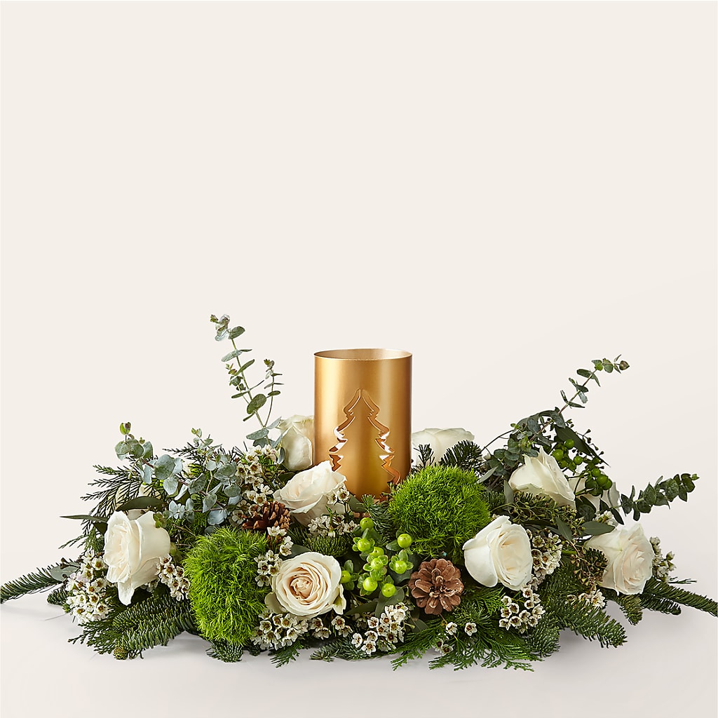 Chestnuts Roasting Centerpiece –  Panda Flowers Canada Inc, Calgary AB