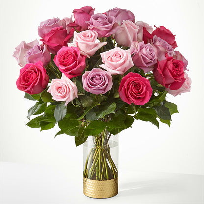 Pure Beauty Mixed Roses –  Panda Flowers Canada Inc, Calgary AB