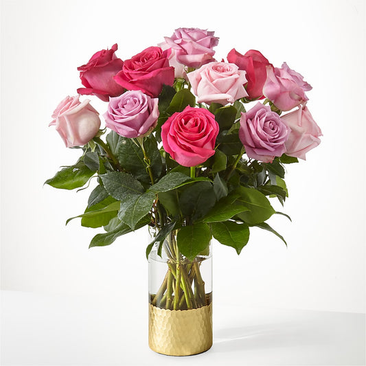 Pure Beauty Mixed Roses –  Panda Flowers Canada Inc, Calgary AB