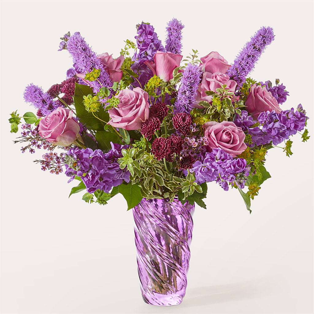 Garden Mist Bouquet –  Panda Flowers Canada Inc, Calgary AB