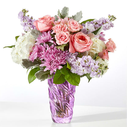 Silver Lining Bouquet –  Panda Flowers Canada Inc, Calgary AB