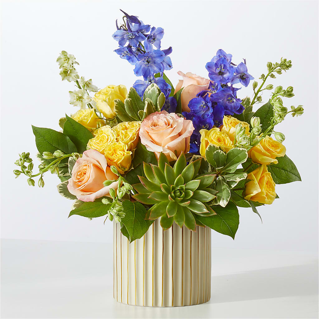 Cobalt Reverie Bouquet –  Panda Flowers Canada Inc, Calgary AB