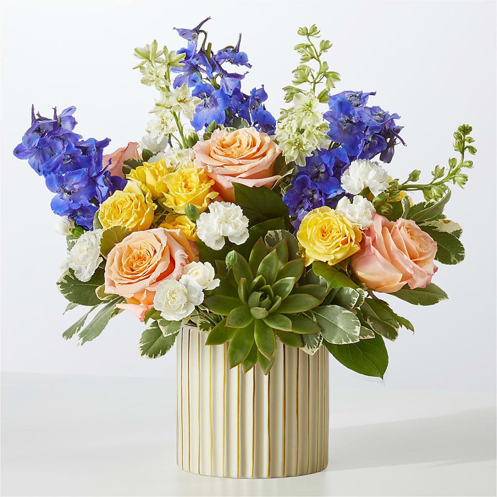 Cobalt Reverie Bouquet –  Panda Flowers Canada Inc, Calgary AB