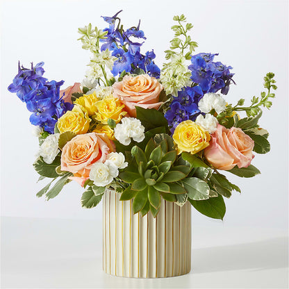 Cobalt Reverie Bouquet –  Panda Flowers Canada Inc, Calgary AB