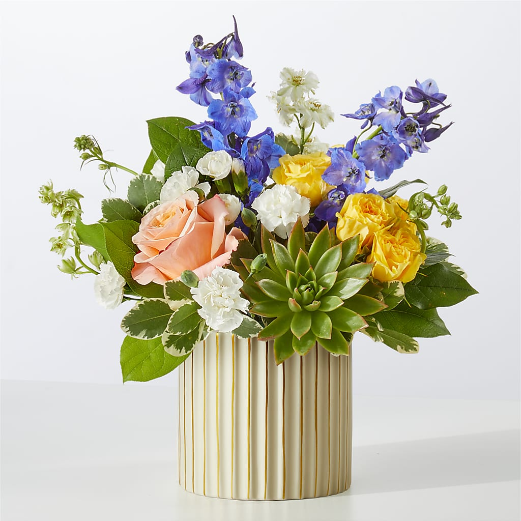 Cobalt Reverie Bouquet –  Panda Flowers Canada Inc, Calgary AB