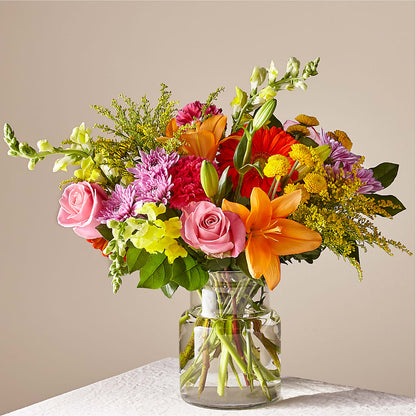 Party Punch Bouquet –  Panda Flowers Canada Inc, Calgary AB