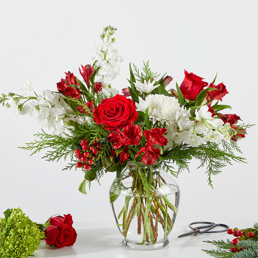 Merry Moment Bouquet – A Florist Original –  Panda Flowers Canada Inc, Calgary AB