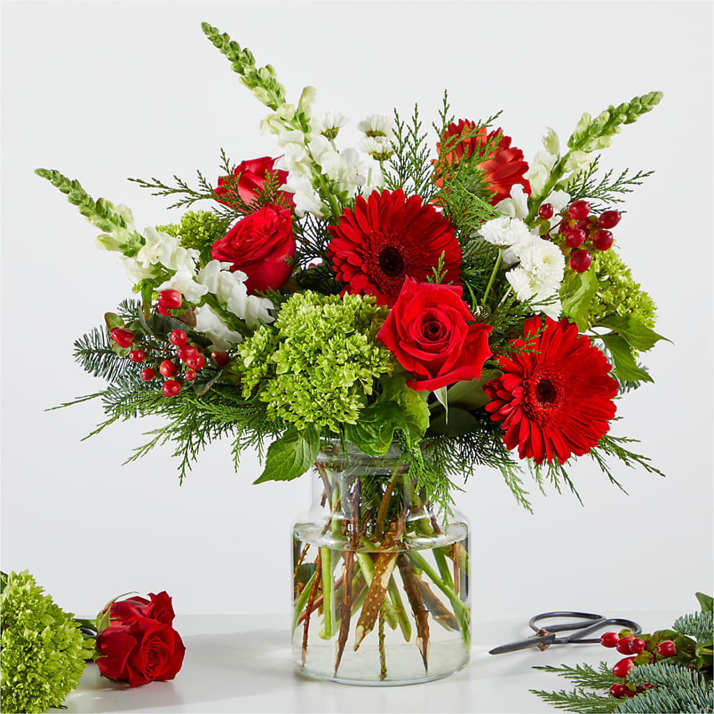 Merry Moment Bouquet – A Florist Original –  Panda Flowers Canada Inc, Calgary AB