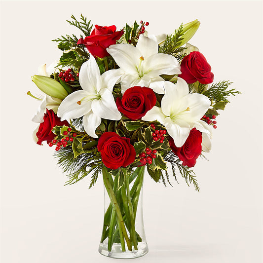 Sparkling Snowflakes Bouquet –  Panda Flowers Canada Inc, Calgary AB