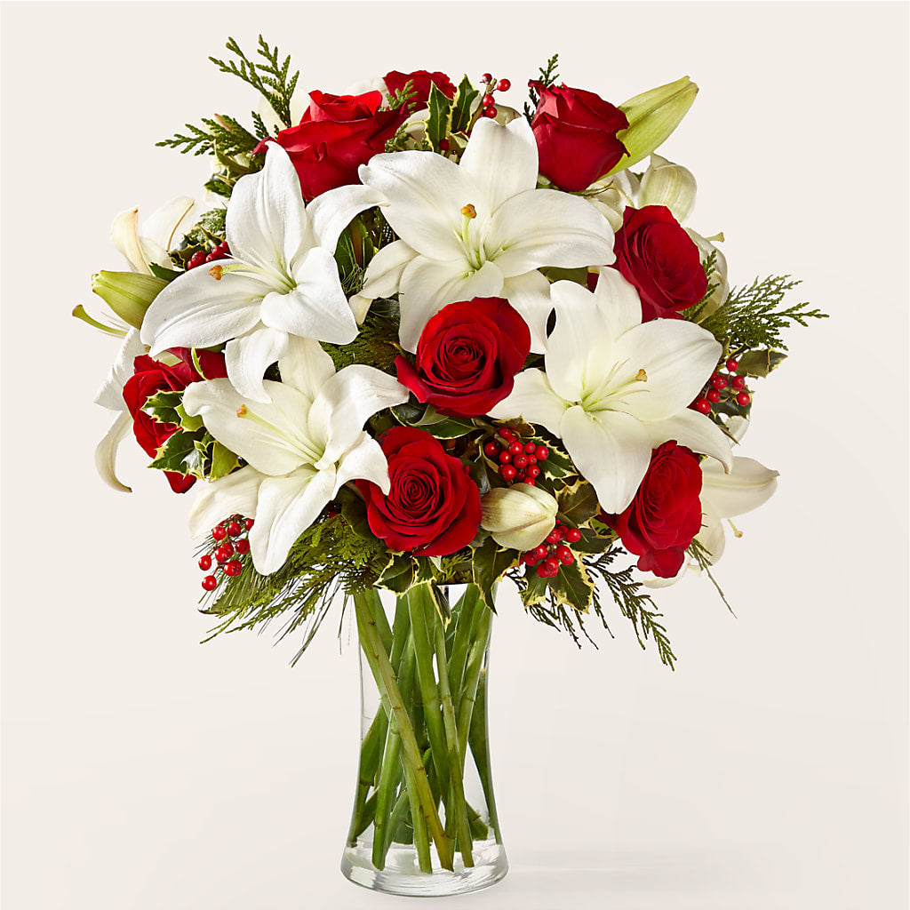 Sparkling Snowflakes Bouquet –  Panda Flowers Canada Inc, Calgary AB
