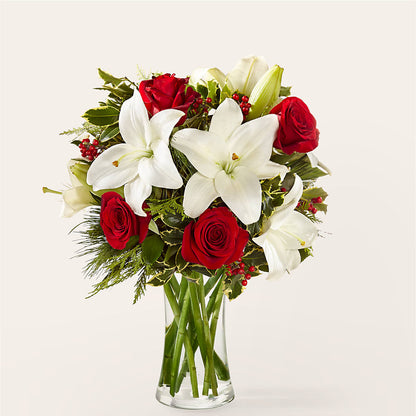 Sparkling Snowflakes Bouquet –  Panda Flowers Canada Inc, Calgary AB
