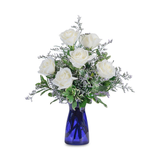 Roses in Blue –  Panda Flowers Canada Inc, Calgary AB