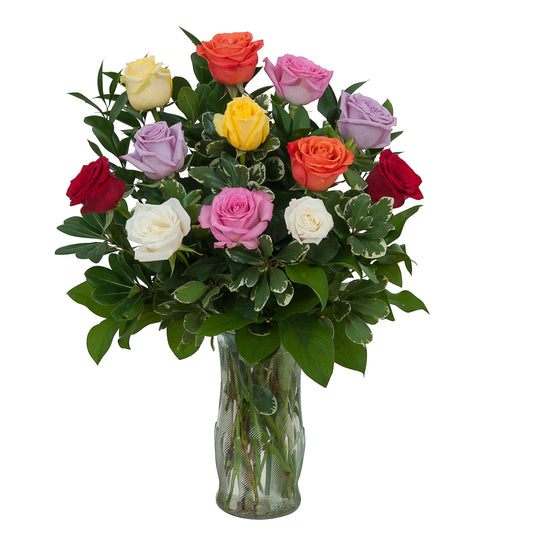 Assorted Roses –  Panda Flowers Canada Inc, Calgary AB
