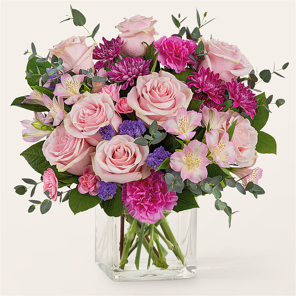 Rosy Radiance Bouquet –  Panda Flowers Canada Inc, Calgary AB