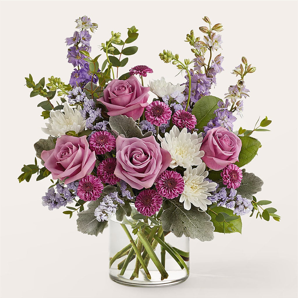 Violet Frost Bouquet –  Panda Flowers Canada Inc, Calgary AB