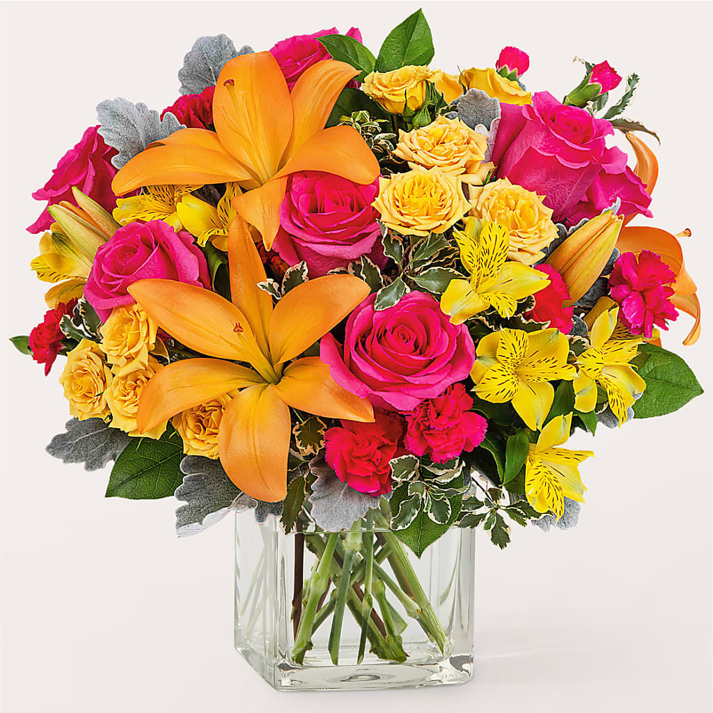 To the Tropics Bouquet –  Panda Flowers Canada Inc, Calgary AB