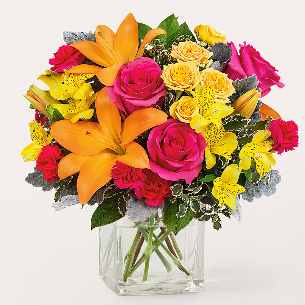 To the Tropics Bouquet –  Panda Flowers Canada Inc, Calgary AB