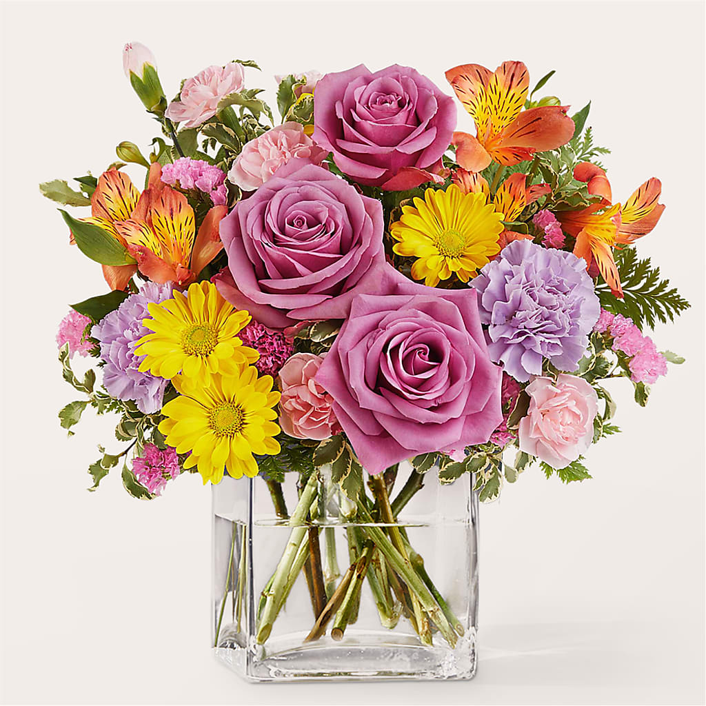 Shades of Happiness Bouquet –  Panda Flowers Canada Inc, Calgary AB
