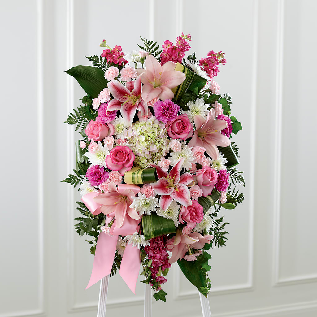 Comforting Standing Spray –  Panda Flowers Canada Inc, Calgary AB