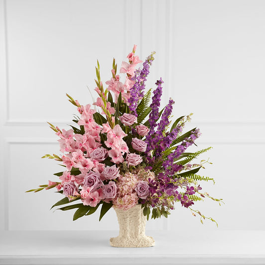 Flowing Garden Arrangement –  Panda Flowers Canada Inc, Calgary AB