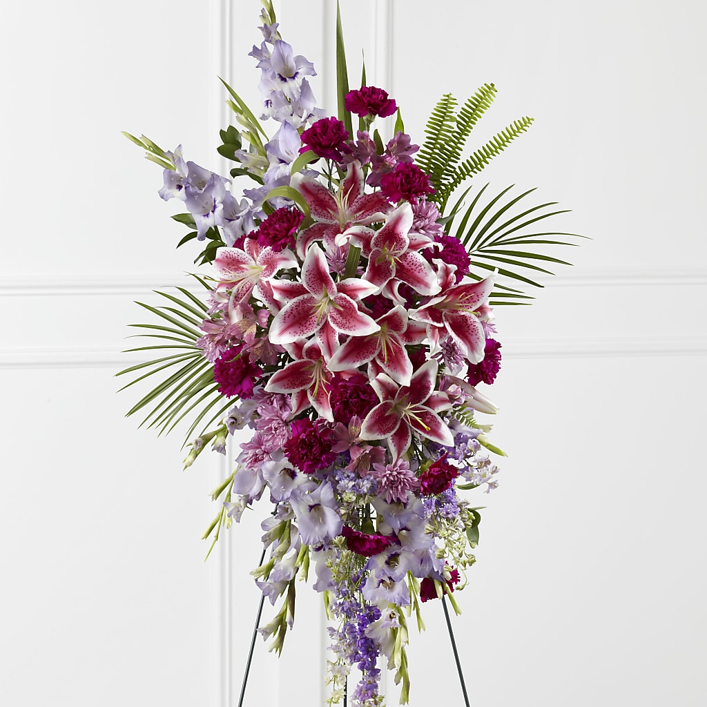 Tender Touch Standing Spray –  Panda Flowers Canada Inc, Calgary AB