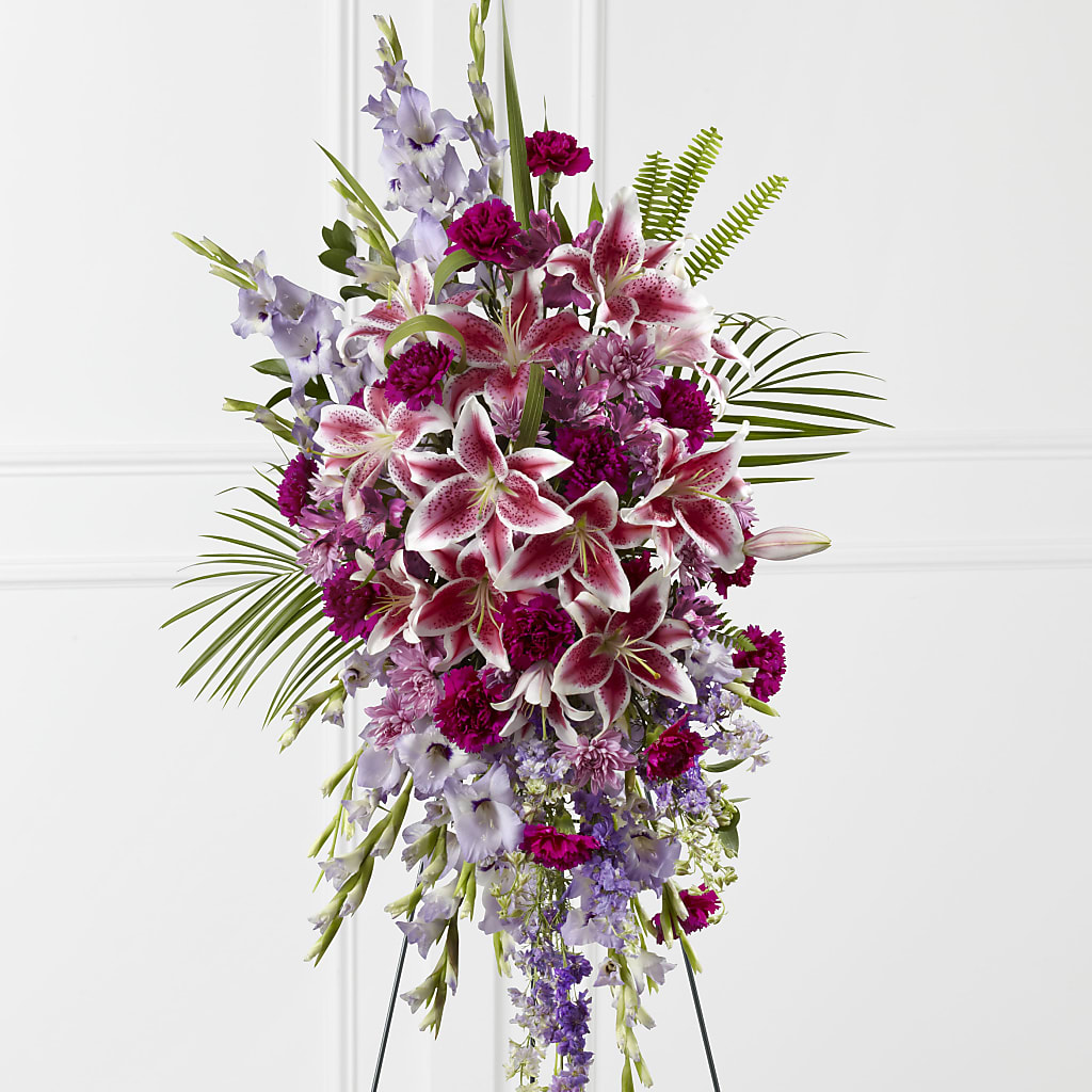 Tender Touch Standing Spray –  Panda Flowers Canada Inc, Calgary AB