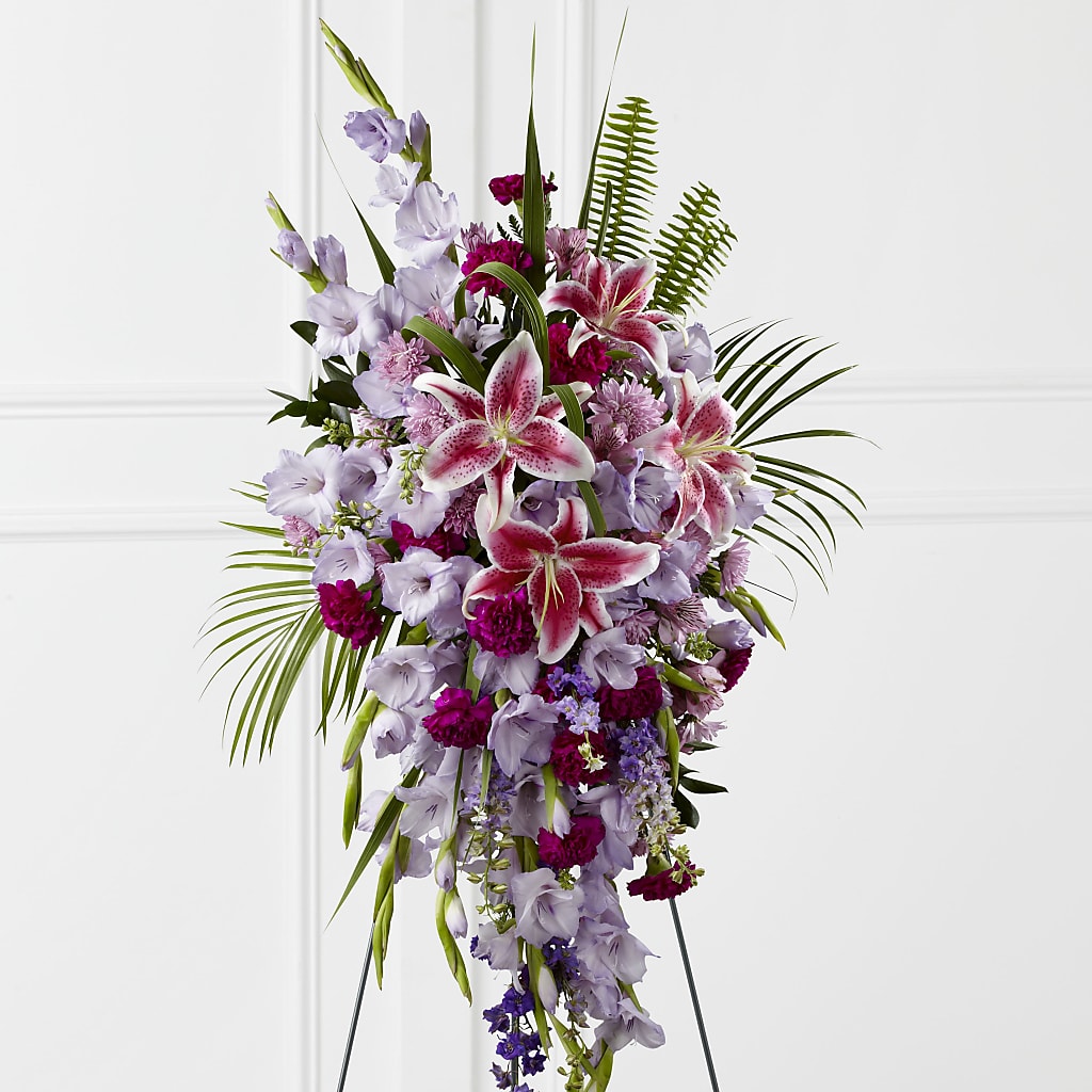 Tender Touch Standing Spray –  Panda Flowers Canada Inc, Calgary AB