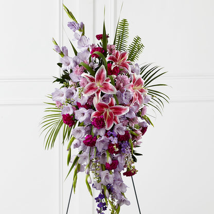 Tender Touch Standing Spray –  Panda Flowers Canada Inc, Calgary AB