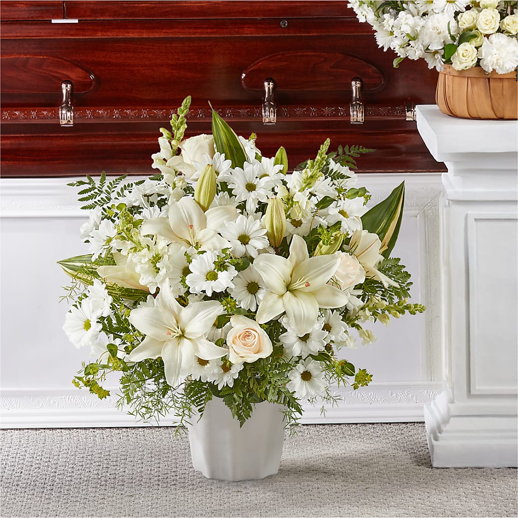 Thoughts of Tranquility Floor Basket –  Panda Flowers Canada Inc, Calgary AB