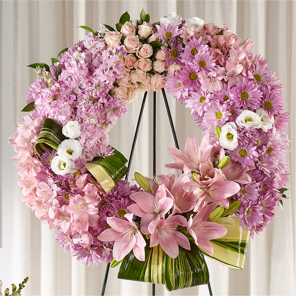 Gift of Warmth Wreath –  Panda Flowers Canada Inc, Calgary AB