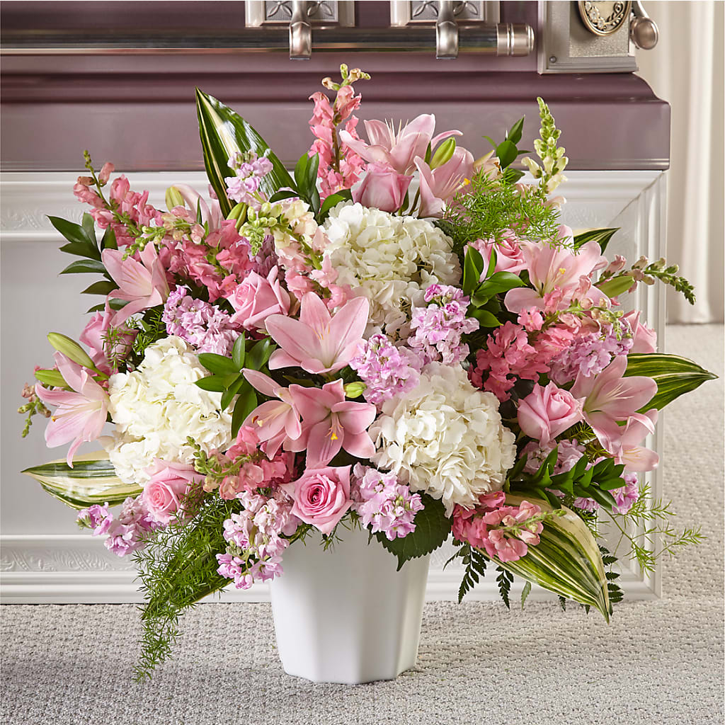 Simply Serene Floor Basket –  Panda Flowers Canada Inc, Calgary AB
