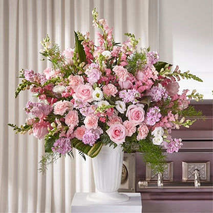 Divine Comfort Arrangement –  Panda Flowers Canada Inc, Calgary AB