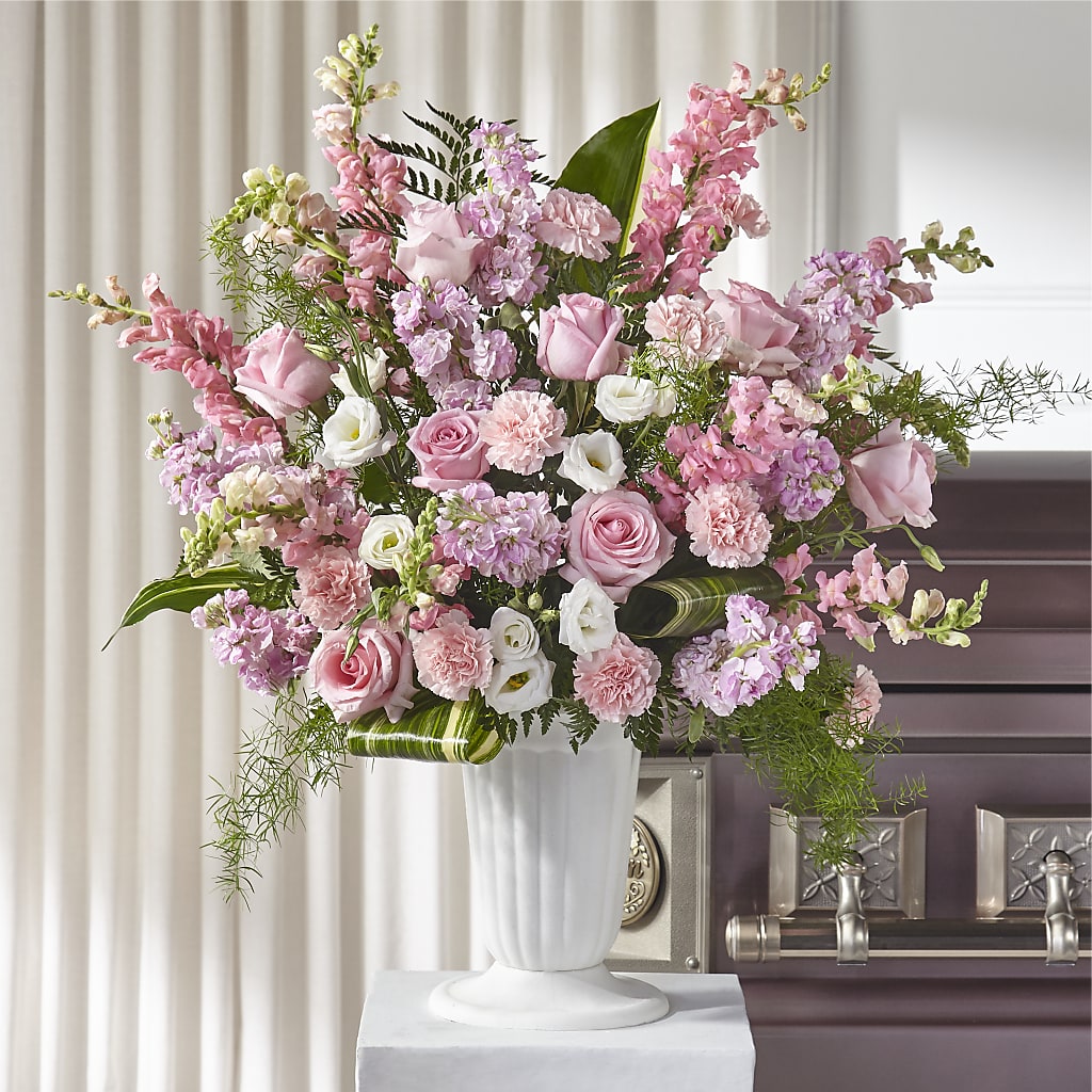 Divine Comfort Arrangement –  Panda Flowers Canada Inc, Calgary AB