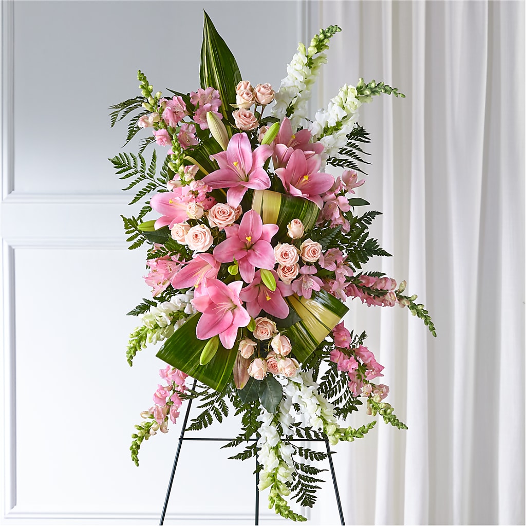 Elegant Embrace Standing Spray –  Panda Flowers Canada Inc, Calgary AB