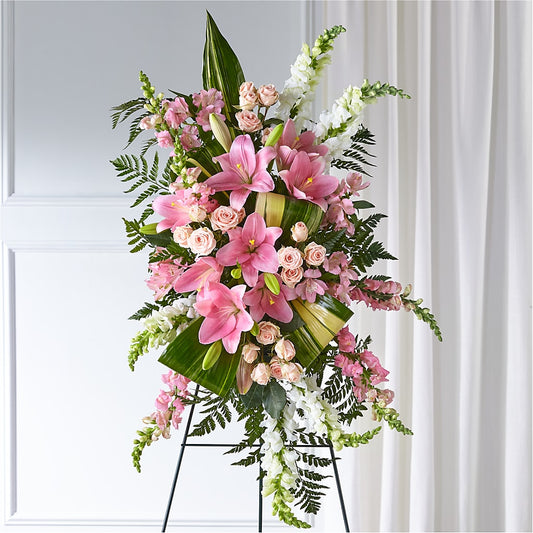 Elegant Embrace Standing Spray –  Panda Flowers Canada Inc, Calgary AB