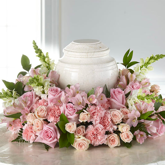 Blooms of Hope Cremation Adornment –  Panda Flowers Canada Inc, Calgary AB