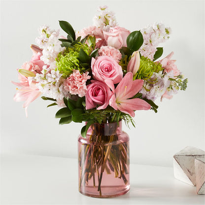 Pretty in Pink Bouquet –  Panda Flowers Canada Inc, Calgary AB