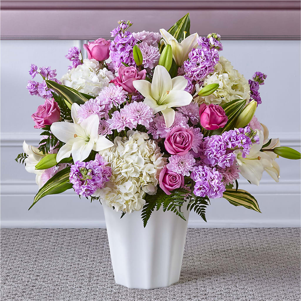 Heaven Sent Floor Basket –  Panda Flowers Canada Inc, Calgary AB