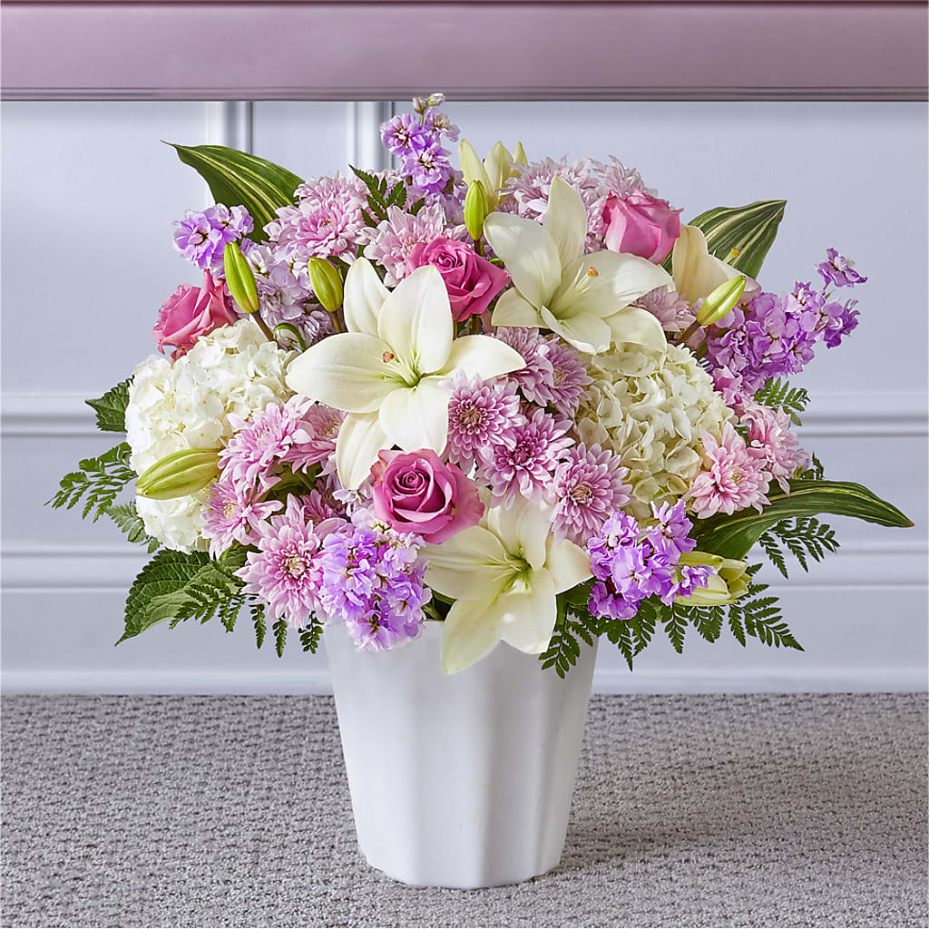 Heaven Sent Floor Basket –  Panda Flowers Canada Inc, Calgary AB