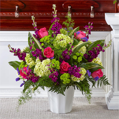 Beautiful Horizons Floor Basket –  Panda Flowers Canada Inc, Calgary AB
