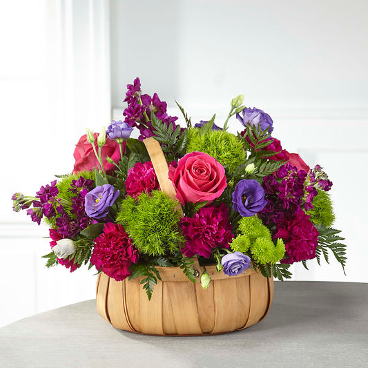 Serene Sanctuary Basket –  Panda Flowers Canada Inc, Calgary AB