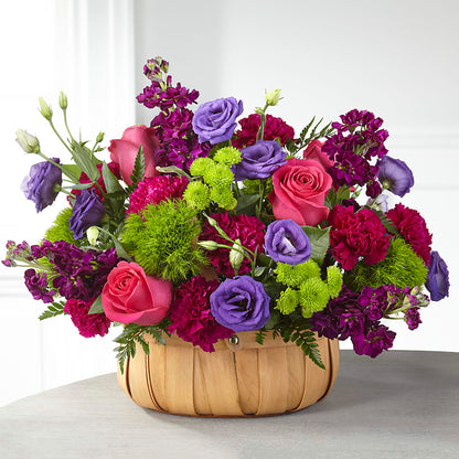 Serene Sanctuary Basket –  Panda Flowers Canada Inc, Calgary AB