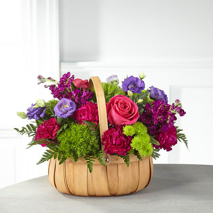 Serene Sanctuary Basket –  Panda Flowers Canada Inc, Calgary AB