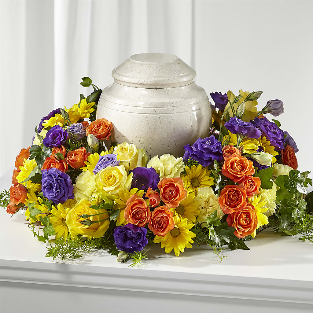Blossoms of Remembrance Cremation Adornment –  Panda Flowers Canada Inc, Calgary AB