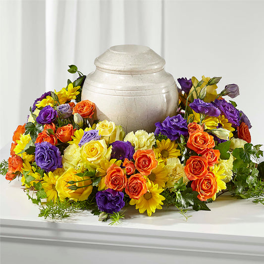 Blossoms of Remembrance Cremation Adornment –  Panda Flowers Canada Inc, Calgary AB
