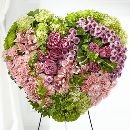 Heartwarming Standing Heart –  Panda Flowers Canada Inc, Calgary AB
