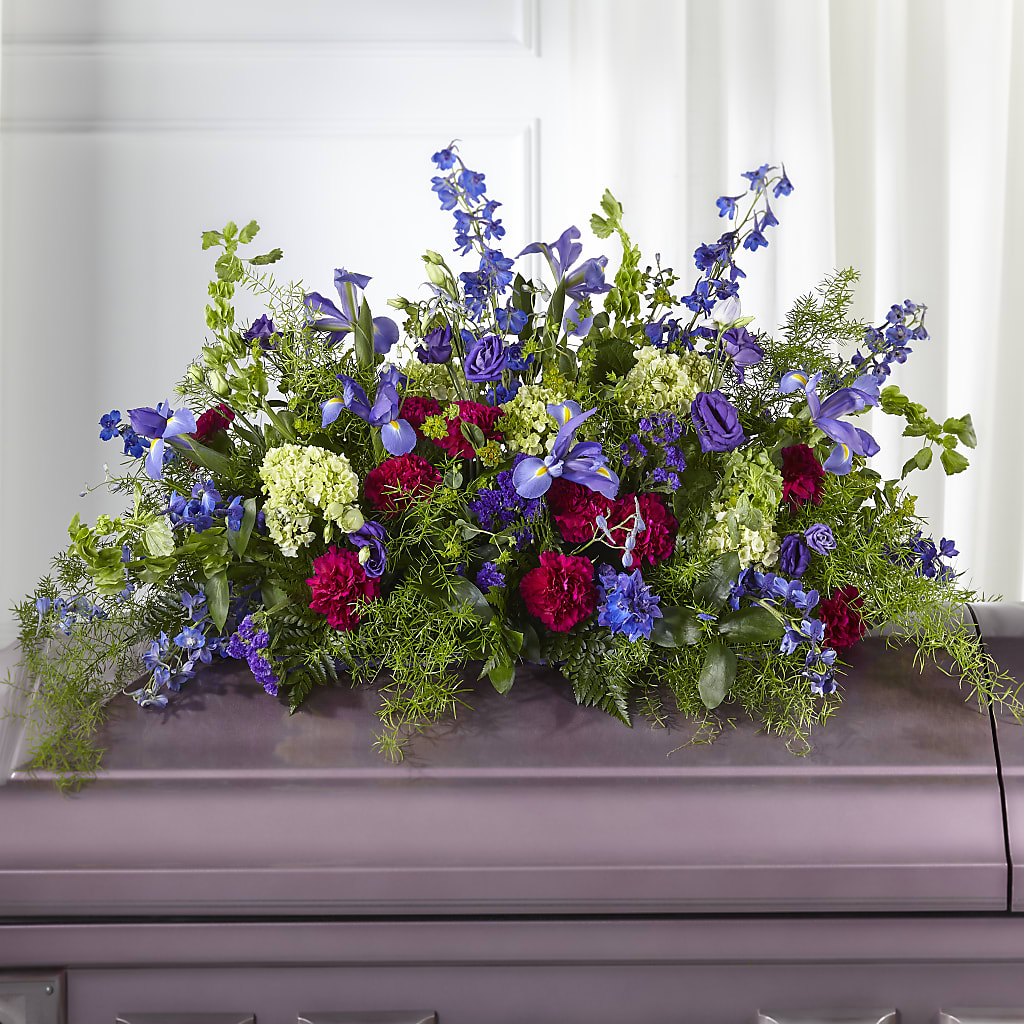 Always Treasured Casket Spray –  Panda Flowers Canada Inc, Calgary AB