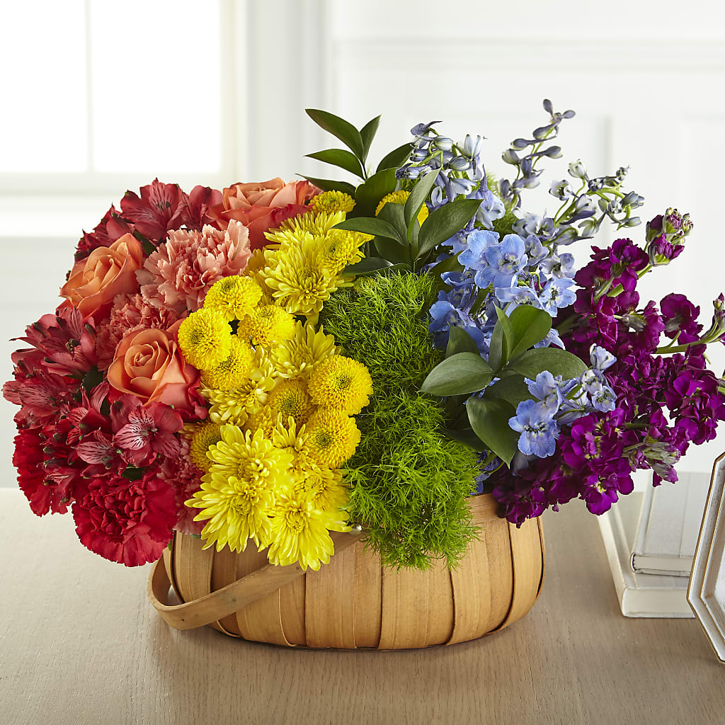Prideful Basket –  Panda Flowers Canada Inc, Calgary AB